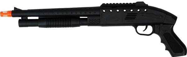 Grote foto zwart nep pistool swat 46cm verzamelen overige verzamelingen