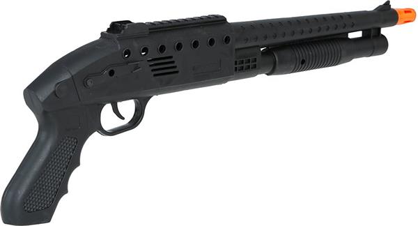 Grote foto zwart nep pistool swat 46cm verzamelen overige verzamelingen