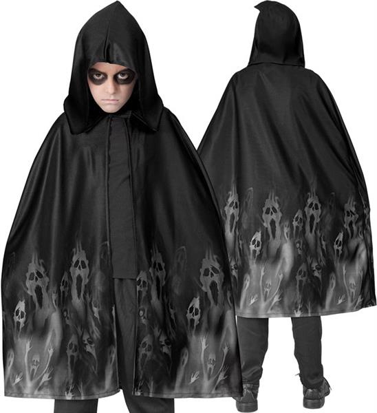 Grote foto halloween cape zwart geest 75cm verzamelen overige verzamelingen