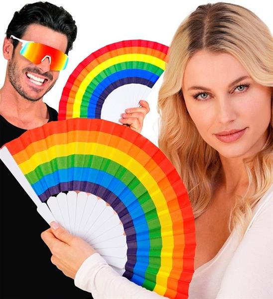 Grote foto regenboog waaier verzamelen overige verzamelingen