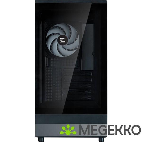Grote foto zalman p10 black mini tower zwart computers en software behuizingen en kasten