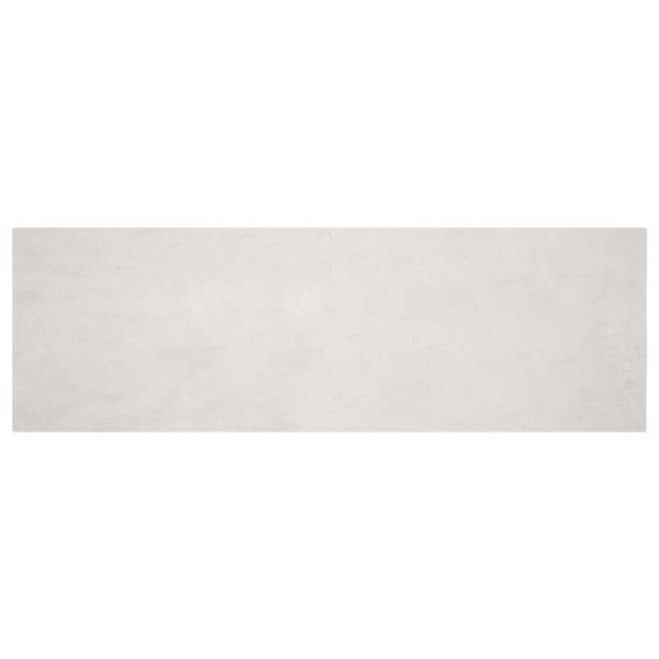 Grote foto vidaxl nep konijnenbont tapijt olite beige 80 x 250 cm polyester huis en inrichting vloerbedekking en kleden