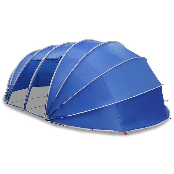 Grote foto vidaxl zwembad tent koepel blauw 538 x 440 x 204 cm tuin en terras zwembaden toebehoren