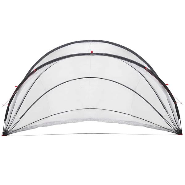 Grote foto vidaxl pooldome doorzichtig 546 x 516 x 250 cm pvc tuin en terras zwembaden toebehoren