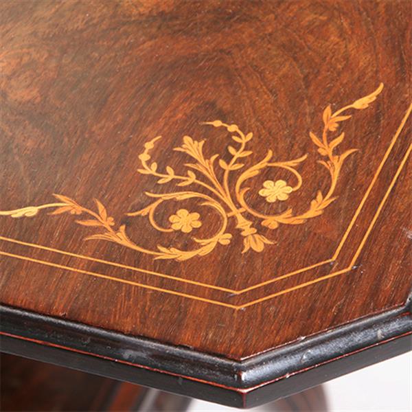 Grote foto drankentafel met 2 hangoren en lade rijk en prachtig ingelegd no.342040 antiek en kunst stoelen en banken