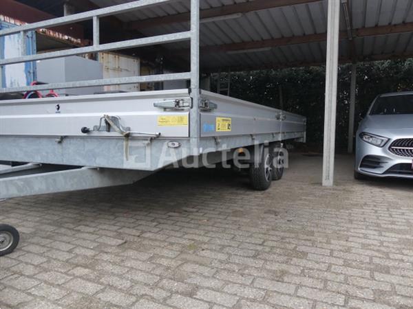 Grote foto 3500 kg hapert ta c44a al aluminium hangwagen 2019 vin xlh00000000824105 agrarisch aanhangwagens