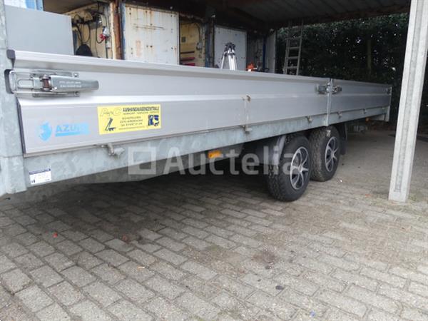 Grote foto 3500 kg hapert ta c44a al aluminium hangwagen 2019 vin xlh00000000824105 agrarisch aanhangwagens