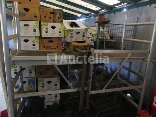 Grote foto opvouwbare steigers op wielen doe het zelf en verbouw onderdelen en accessoires