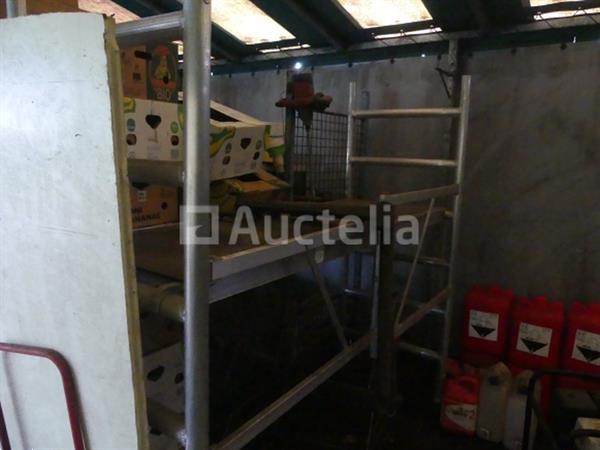 Grote foto opvouwbare steigers op wielen doe het zelf en verbouw onderdelen en accessoires