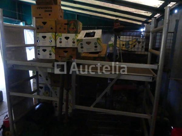 Grote foto opvouwbare steigers op wielen doe het zelf en verbouw onderdelen en accessoires