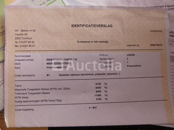 Grote foto mercedes benz atego 822l boxtruck 2013 139 702 km vin wdb9702231l749792 doe het zelf en verbouw vrachtwagens