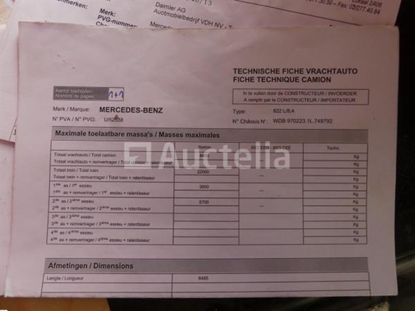 Grote foto mercedes benz atego 822l boxtruck 2013 139 702 km vin wdb9702231l749792 doe het zelf en verbouw vrachtwagens