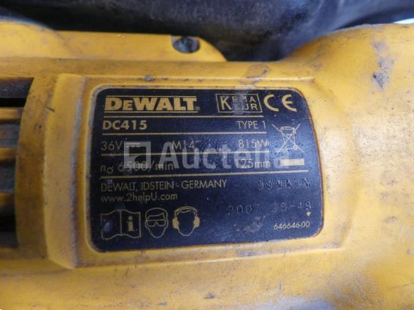 Grote foto grinder op dewalt dc 416 2007 doe het zelf en verbouw gereedschappen en machines