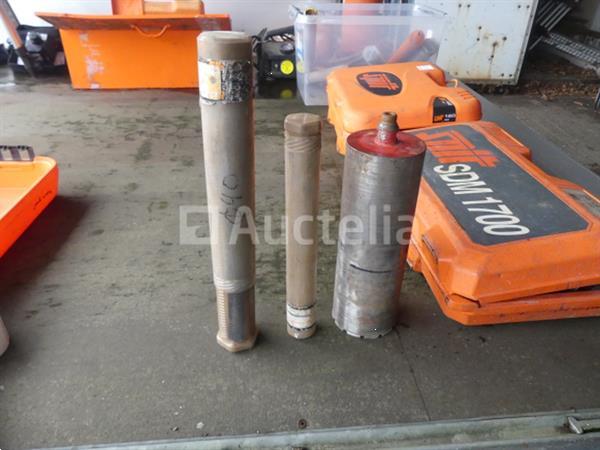 Grote foto 2 kernboormachines en diverse accessoires spit doe het zelf en verbouw ijzerwaren en bevestigingsmiddelen