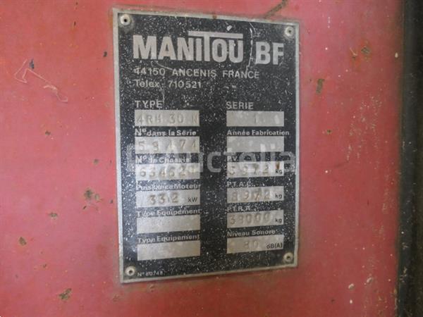 Grote foto manitou 4wd30n heftruck agrarisch heftrucks
