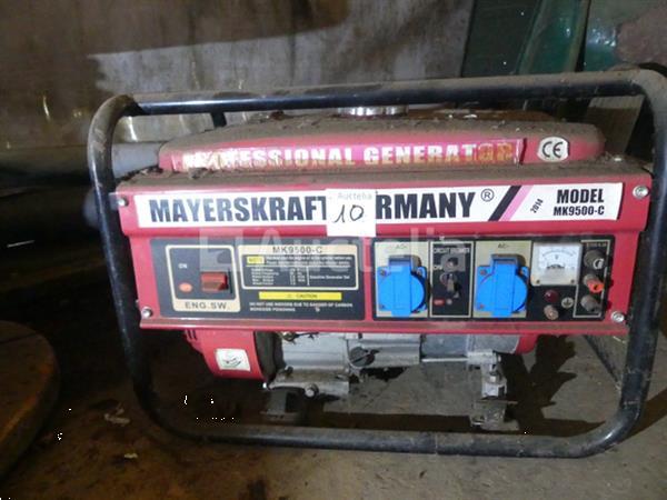 Grote foto mayerskraft fk9500c generatorset doe het zelf en verbouw aggregaten