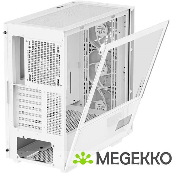 Grote foto deepcool ch560 digital wh computers en software behuizingen en kasten