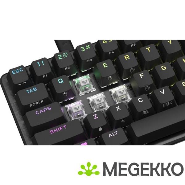 Grote foto corsair k65 pro mini rgb zwart opx switch azerty computers en software toetsenborden