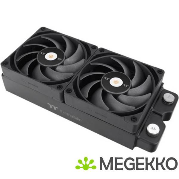 Grote foto thermaltake toughfan 14 pro computer behuizing ventilator 14 cm zwart 1 stuk s computers en software overige computers en software