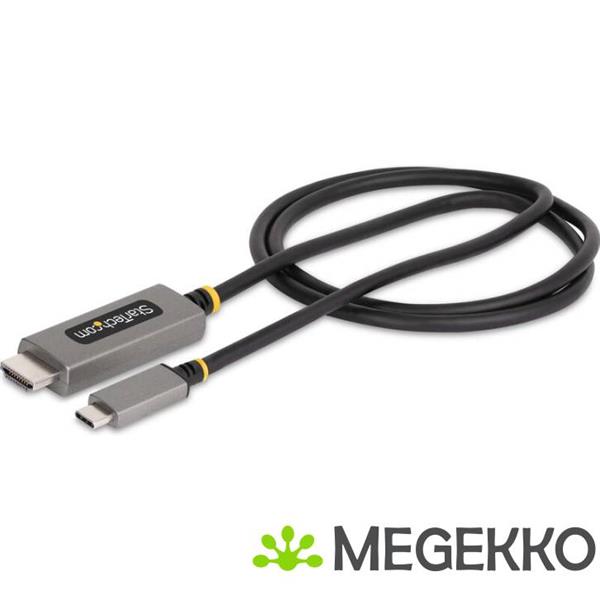 Grote foto startech.com 1m usb c naar hdmi adapter kabel 8k 60hz 4k 144hz hdr10 usb type c naar hdmi 2.1 vi computers en software overige computers en software