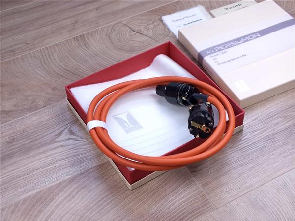 Grote foto kondo audio note acc persimmon audio power cable 2 0 metre new audio tv en foto onderdelen en accessoires