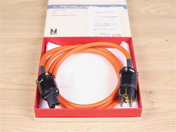 Grote foto kondo audio note acc persimmon audio power cable 2 0 metre audio tv en foto onderdelen en accessoires