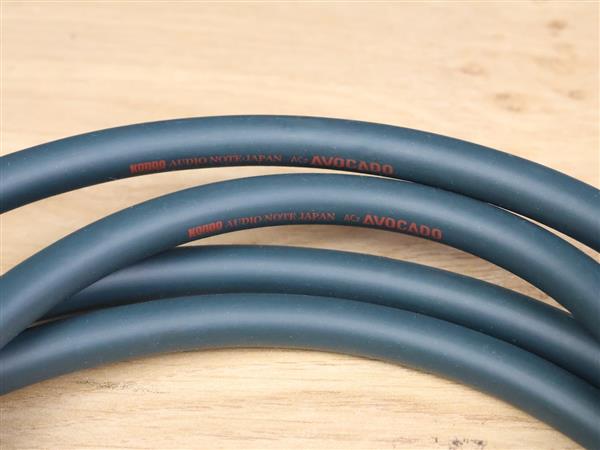 Grote foto kondo audio note acz avocado silver highend audio power cable 1 75 metre audio tv en foto onderdelen en accessoires