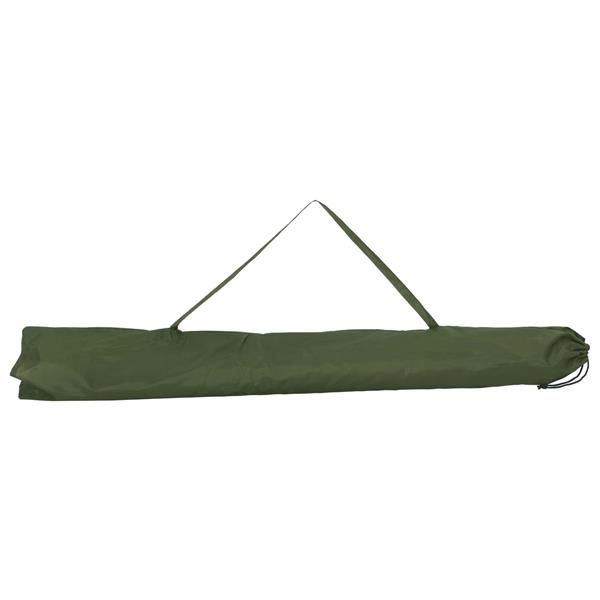 Grote foto vidaxl vis paraplu geel leger 240 x 210 cm oxford polyester tuin en terras overige tuin en terras