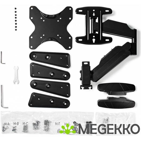 Grote foto nedis vertical tv wall mount 23 55 computers en software overige computers en software