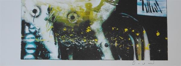 Grote foto herman brood nightride antiek en kunst litho en zeefdrukken