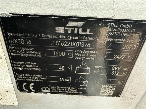 Grote foto vs 22468 elektrische triplex heftruck still rx20 16 bj2020 agrarisch heftrucks