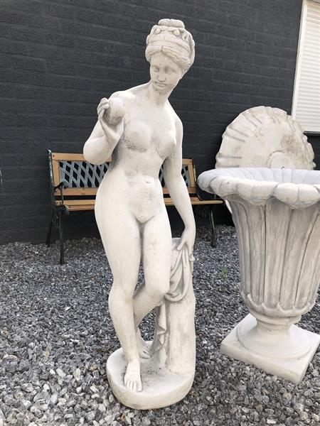 Grote foto beeld venus 115 cm steen tuin en terras tuindecoratie