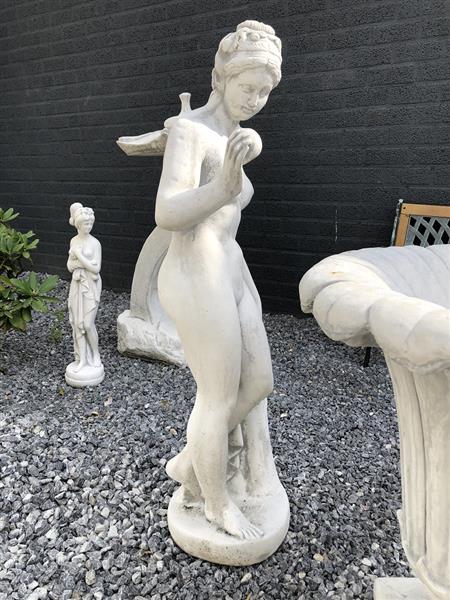 Grote foto beeld venus 115 cm steen tuin en terras tuindecoratie