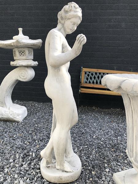 Grote foto beeld venus 115 cm steen tuin en terras tuindecoratie