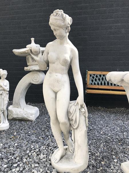 Grote foto beeld venus 115 cm steen tuin en terras tuindecoratie