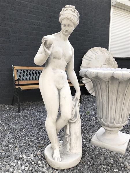 Grote foto beeld venus 115 cm steen tuin en terras tuindecoratie