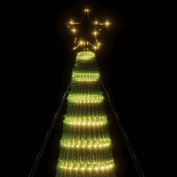 Grote foto vidaxl led kerstboom 688 leds warm wit 300 cm diversen overige diversen