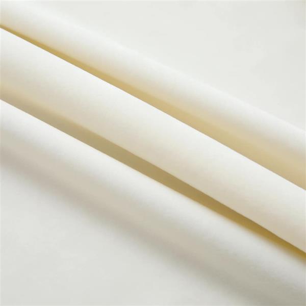 Grote foto vidaxl gordijn verduisterend met haken 290x245 cm fluweel cr me huis en inrichting gordijnen en lamellen