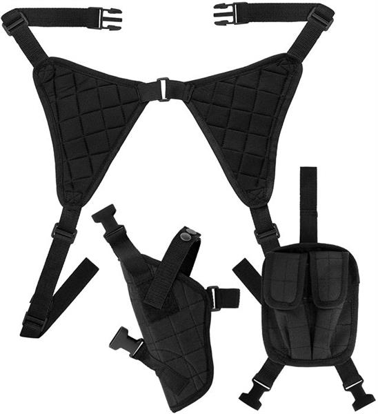 Grote foto zwarte holster schouder verzamelen overige verzamelingen