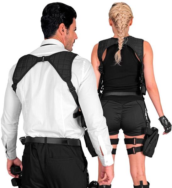 Grote foto zwarte holster schouder verzamelen overige verzamelingen