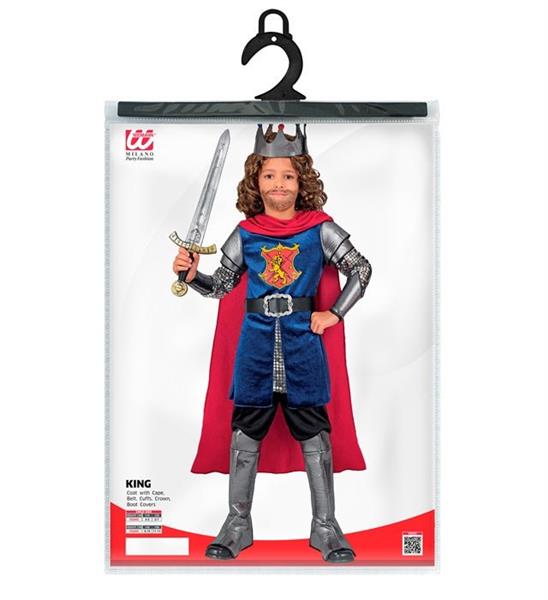 Grote foto koning kostuum blauw rood verzamelen overige verzamelingen