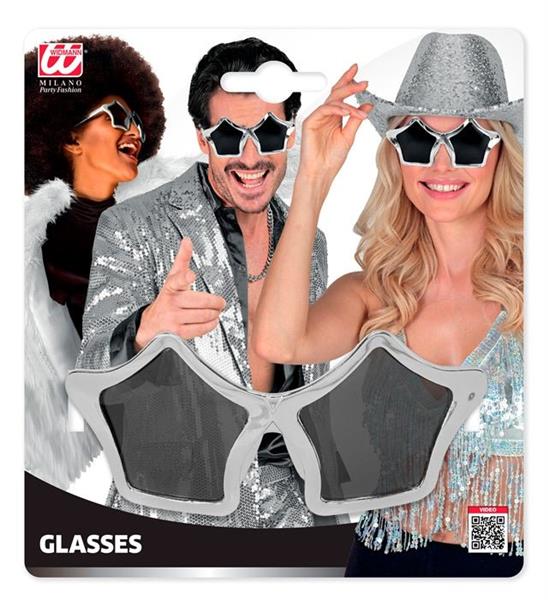 Grote foto ster bril zwart zilver verzamelen overige verzamelingen