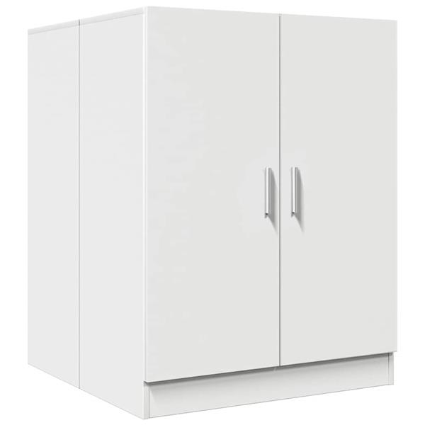 Grote foto vidaxl wasmachinekast 71x71 5x91 5 cm wit witgoed en apparatuur wasmachines