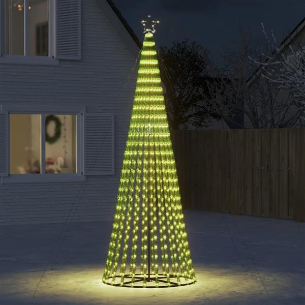 Grote foto vidaxl led kerstboom 688 leds warm wit 300 cm diversen overige diversen