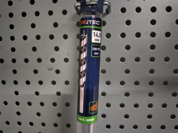 Grote foto spiraalboor m14x230mm rotec doe het zelf en verbouw hout en planken