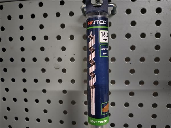 Grote foto spiraalboor m16x230mm rotec doe het zelf en verbouw hout en planken