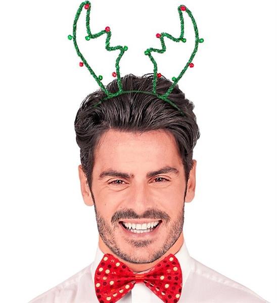 Grote foto rendier haarband rood groen verzamelen overige verzamelingen