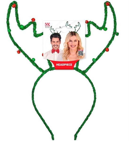 Grote foto rendier haarband rood groen verzamelen overige verzamelingen