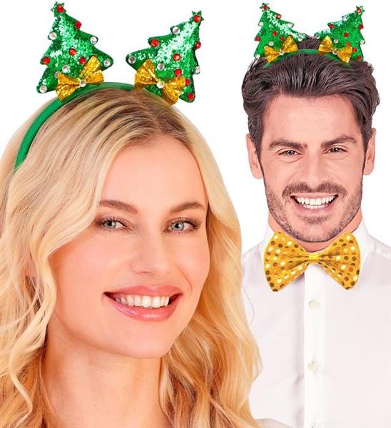 Grote foto haarband kerstboom glamour verzamelen overige verzamelingen