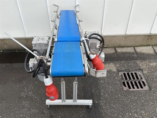 Grote foto transportband duo transportband 100 x15 5cm 23 x 15 5 cm agrarisch transportbanden